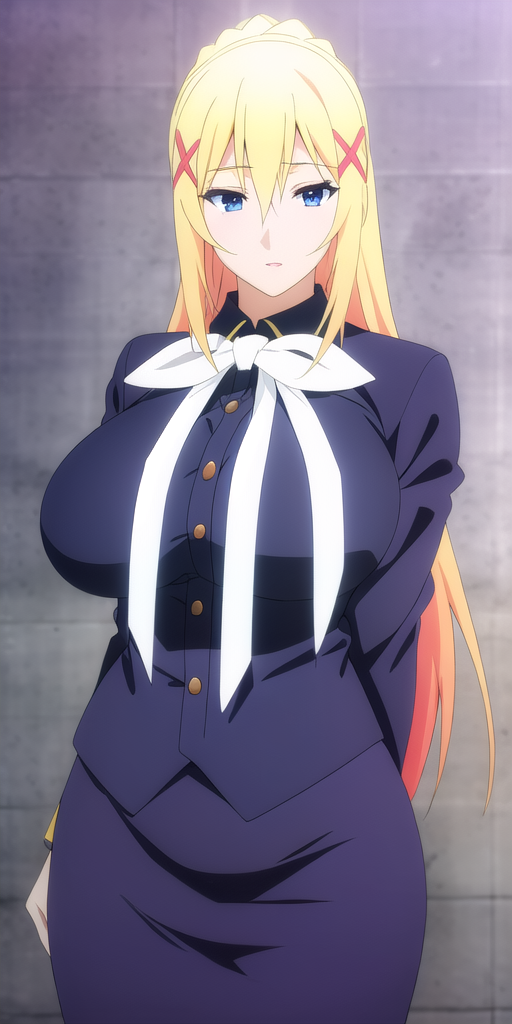 11437-1982343784-_lora_LalatinaV1_0.7_ lalatinadustinessford, huge_breasts, standing, solo, Blue_skirt_suit_white_neckerchief_Black_pantyhose_Pen.png